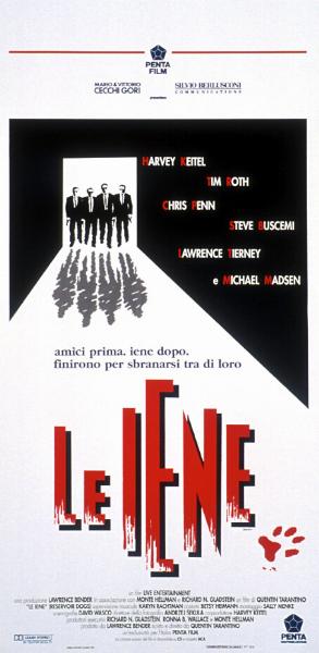 Affiche - RESERVOIR DOGS - 33x71cm