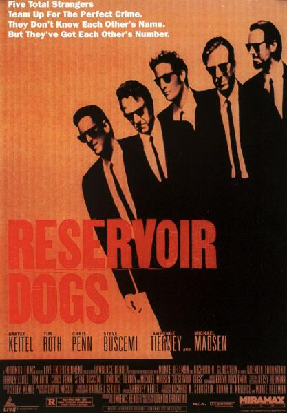 Repro 30x40cm - RESERVOIR DOGS - U.S.