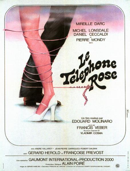 Affiche - TELEPHONE ROSE (le) - 60x80cm