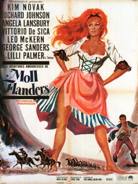 Affiche - AVENTURES AMOUREUSES DE MOLL FLANDERS - 60x80cm