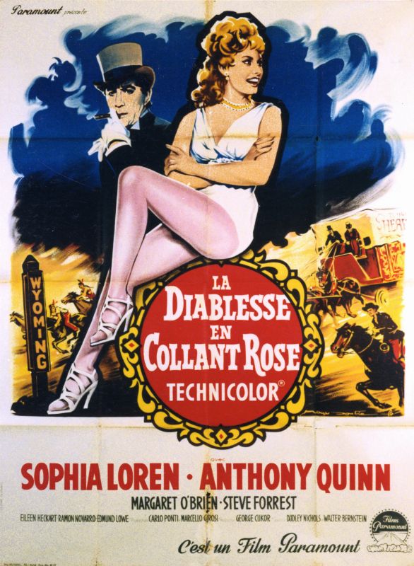 Affiche - DIABLESSE EN COLLANT ROSE (la) - 120x160cm