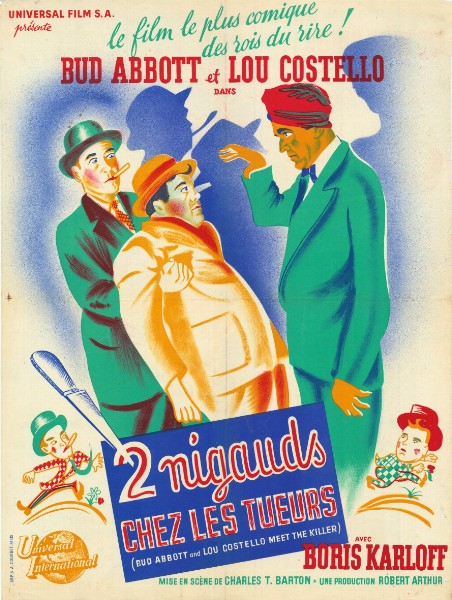 Affiche - DEUX NIGAUDS CHEZ LES TUEURS - 60x80cm