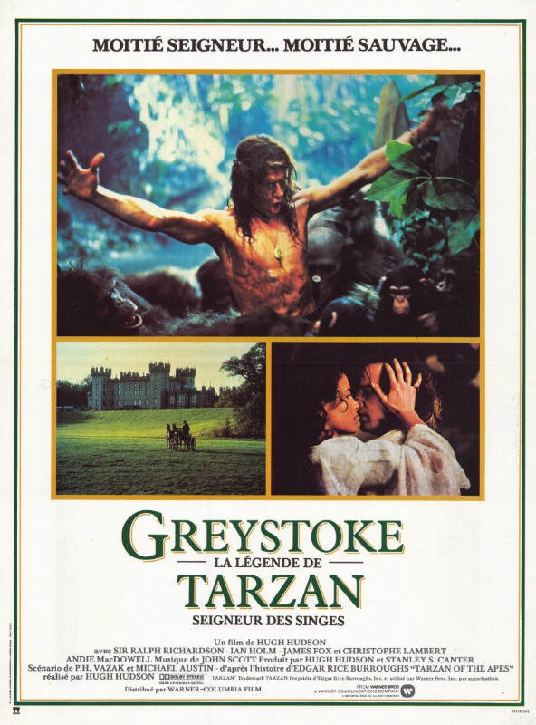 Affiche - GREYSTOKE, LA LEGENDE DE TARZAN - 40x55cm