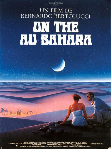Affiche - UN THE AU SAHARA - 40x55cm
