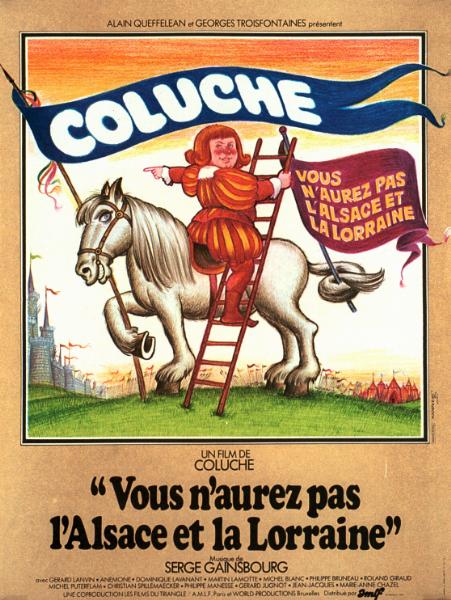 Affiche - VOUS N'AUREZ PAS L'ALSACE ET LA LORRAINE - 40x55cm