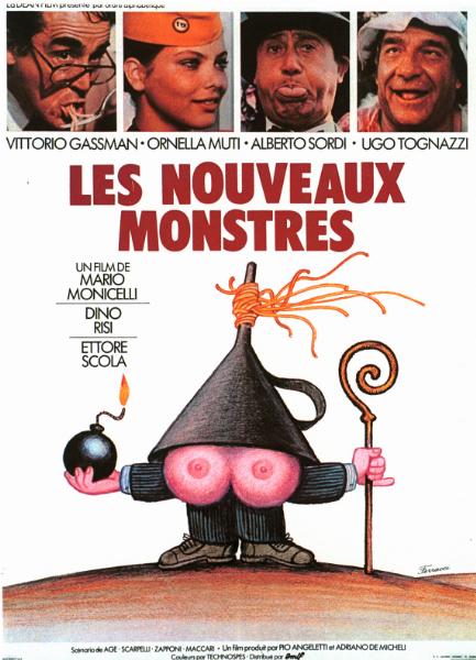Affiche - NOUVEAUX MONSTRES (les) - 40x55cm