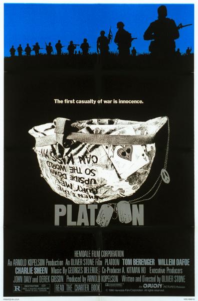 Repro 30x40cm - PLATOON - U.S.