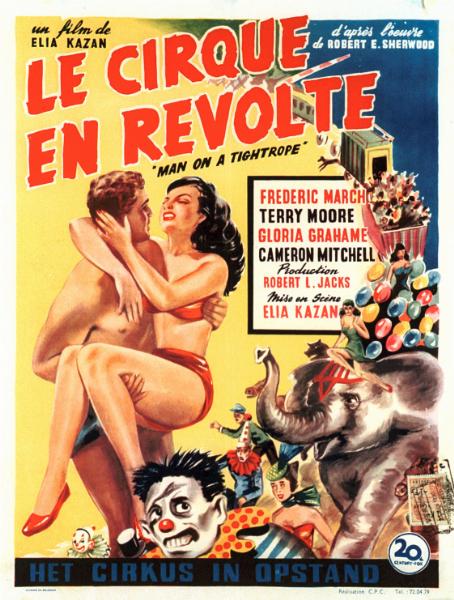 Repro 30x40cm - CIRQUE EN REVOLTE (le) - Belge