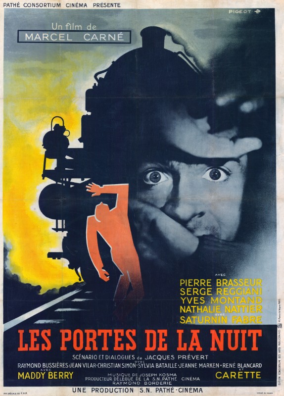 Repro 30x40cm - PORTES DE LA NUIT (les) - Française