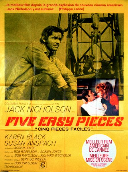 Affiche - CINQ PIECES FACILES - 120x160cm