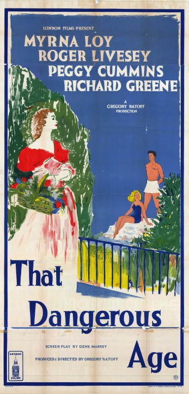 Affiche - CET AGE DANGEREUX - 100x200cm