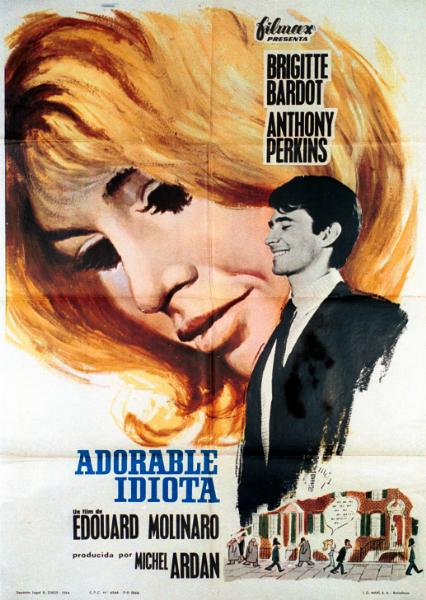 Affiche - UNE RAVISSANTE IDIOTE - 70x105cm