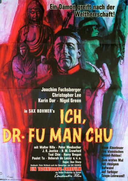 Affiche - MASQUE DE FU MANCHU (le) - 60x80cm - GER
