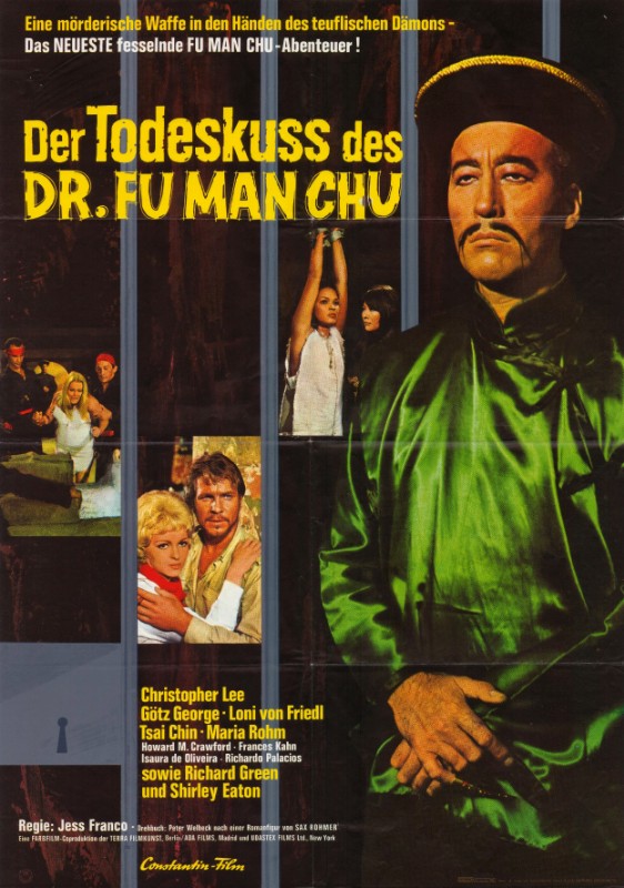 Affiche - SANG DE FU MANCHU (le) - 60x80cm - GER