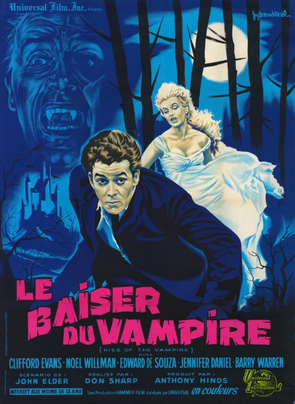 Repro 30x40cm - BAISER DU VAMPIRE (le) - Française