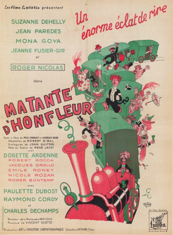 Affiche - MA TANTE D'HONFLEUR - 60x80cm