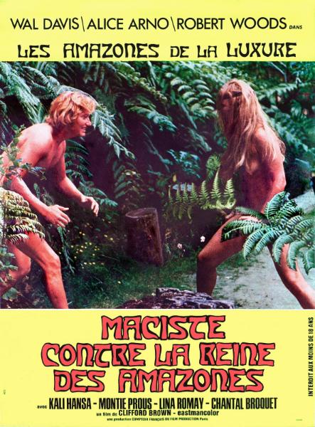 Affiche - MACISTE CONTRE LA REINE DES AMAZONS - 120x160cm