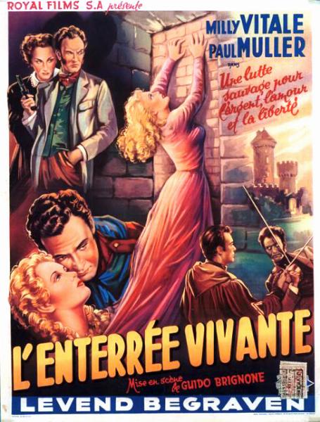 Repro 30x40cm - ENTERREE VIVANTE (l') - Belge