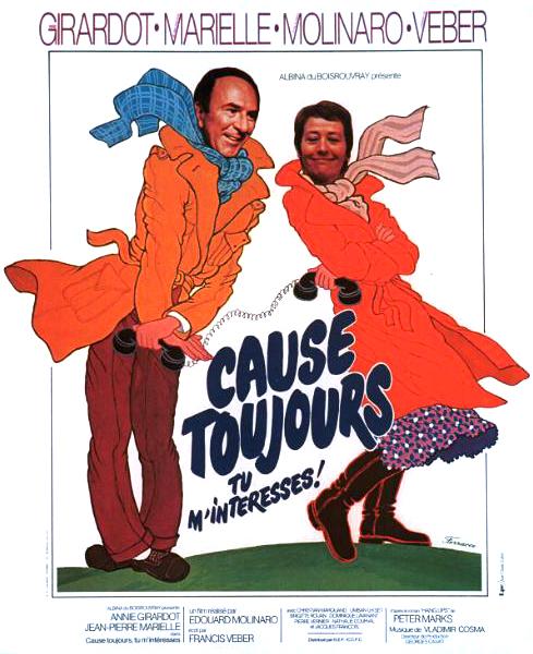 Affiche - CAUSE TOUJOURS TU M'INTERESSES - 40x55cm