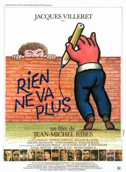 Affiche - RIEN NE VA PLUS - 40x55cm