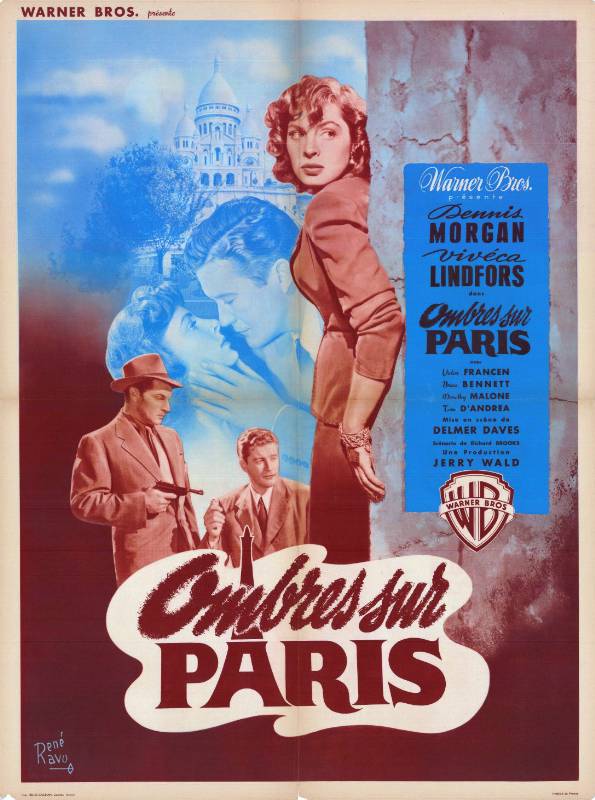 Affiche - OMBRES SUR PARIS - 60x80cm