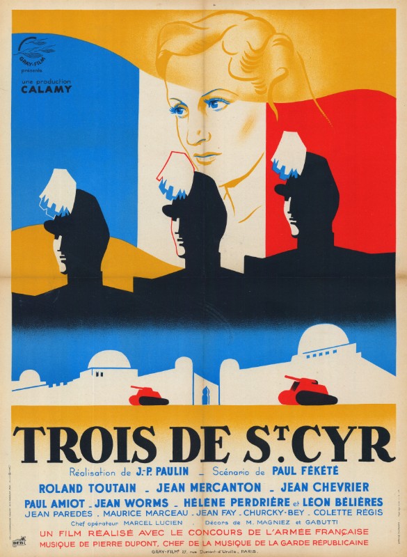 Affiche - TROIS DE SAINT-CYR - 60x80cm