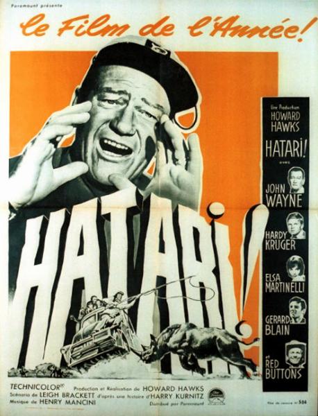 Repro 30x40cm - HATARI - Française