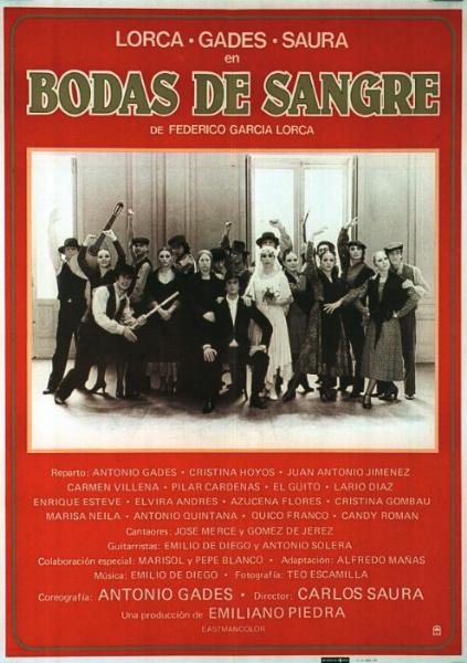 Affiche - NOCES DE SANG - 70x105cm