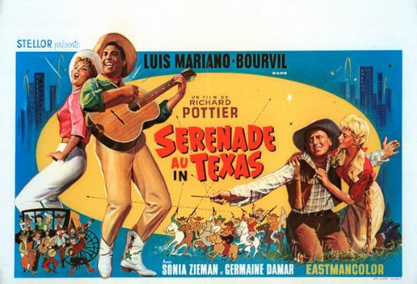 Affiche - SERENADE AU TEXAS - 36x56cm