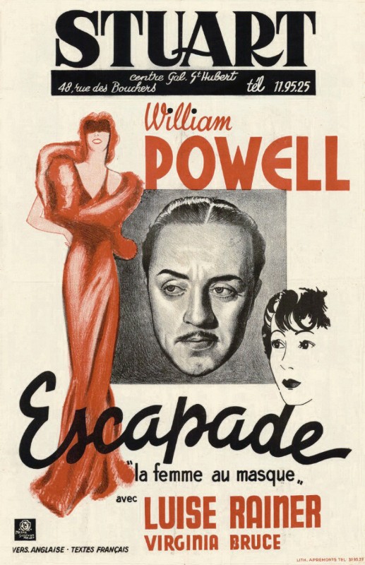 Repro 30x40cm - ESCAPADE - Belge
