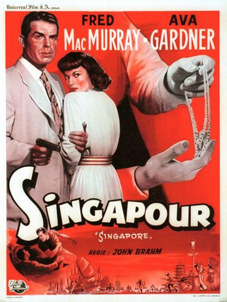 Repro 30x40cm - SINGAPOUR - Belge