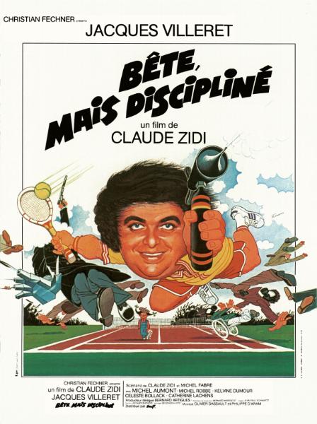Affiche - BETE MAIS DISCIPLINE - 40x55cm