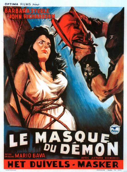 Repro 30x40cm - MASQUE DU DEMON (le) - Belge