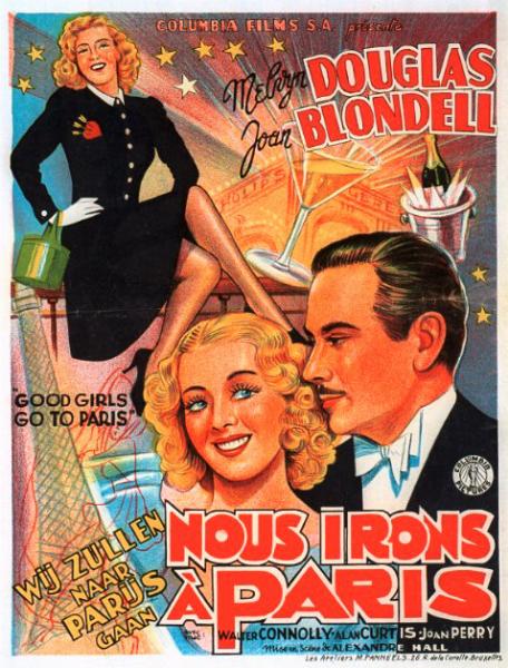 Affiche - NOUS IRONS A PARIS - 30x40cm
