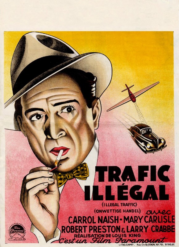 Affiche - TRAFIC ILLEGAL - 30x40cm