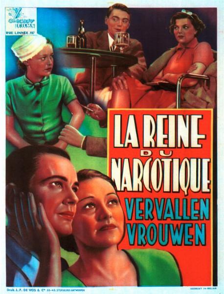 Repro 30x40cm - REINE DU NARCOTIQUE (la) - Belge