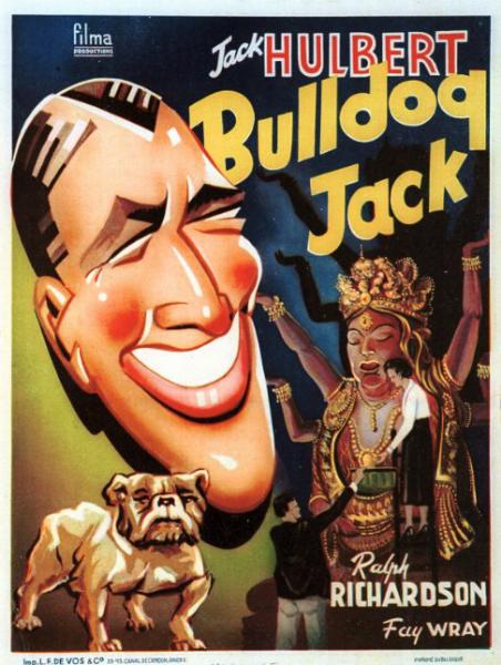 Repro 30x40cm - BULLDOG JACK - Belge