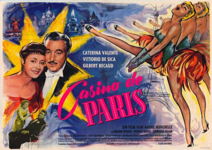 Repro 30x40cm - CASINO DE PARIS - Allemande B