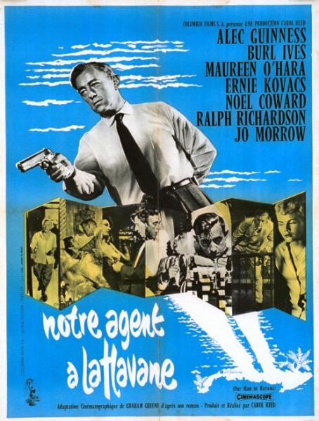 Affiche - NOTRE AGENT A LA HAVANNE - 60x80cm
