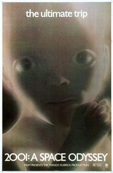 Affiche - 2001 L'ODYSSEE DE L'ESPACE - Ressortie 70x105cm