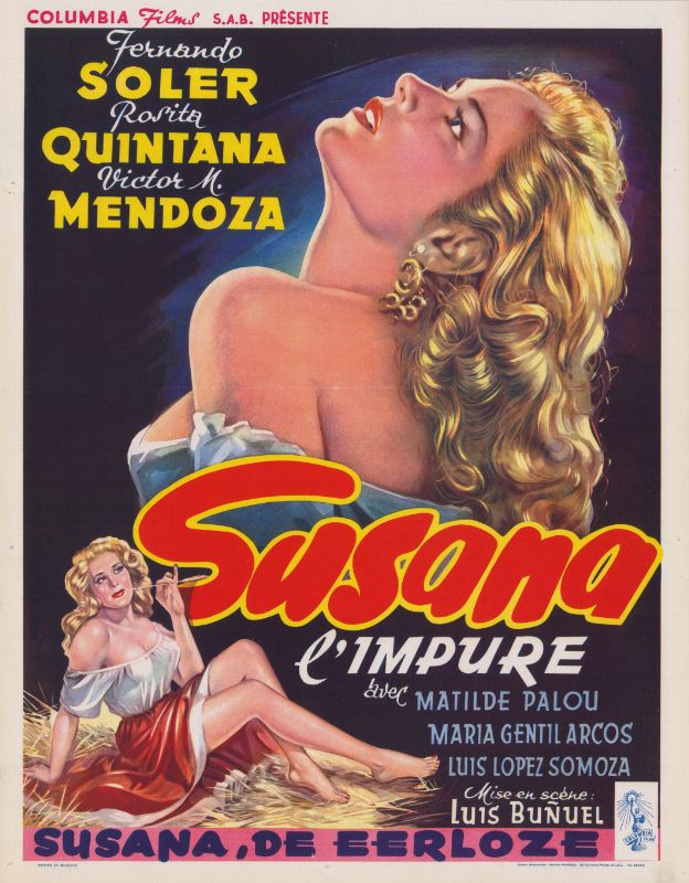 Repro 30x40cm - SUSANA LA PERVERSE - Belge