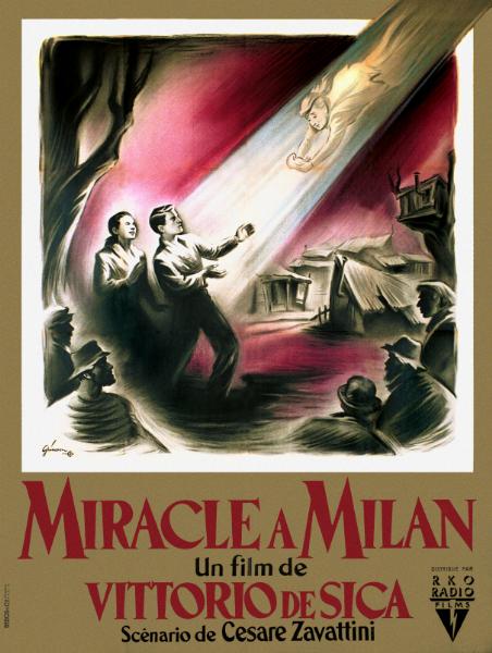 Affiche - MIRACLE A MILAN - 120x160cm