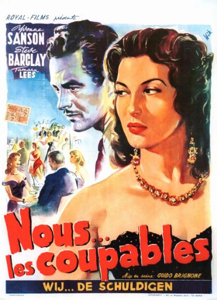 Affiche - NOUS LES COUPABLES - 36x56cm