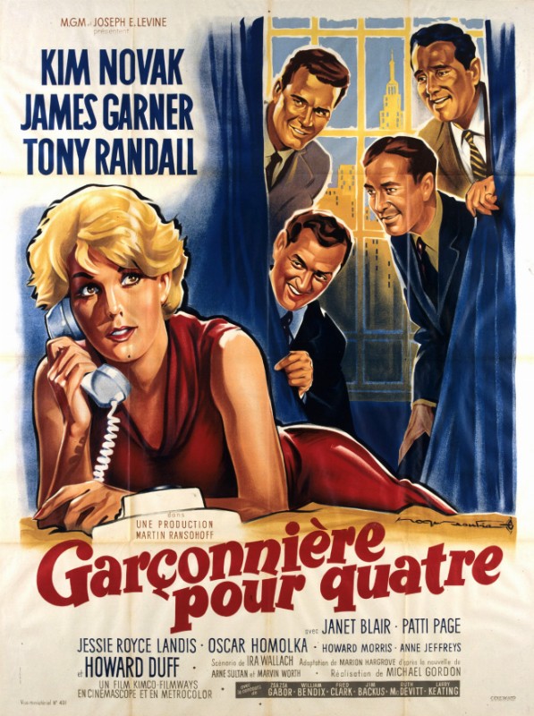 Affiche - GARCONNIERE POUR QUATRE - 120x160cm