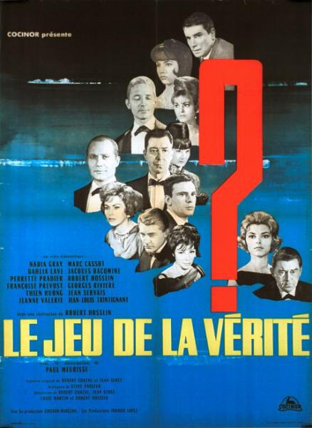 Affiche - JEU DE LA VERITE (le) - 60x80cm