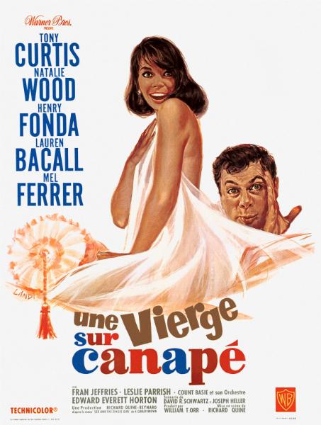 Affiche - UNE VIERGE SUR CANAPE - 60x80cm
