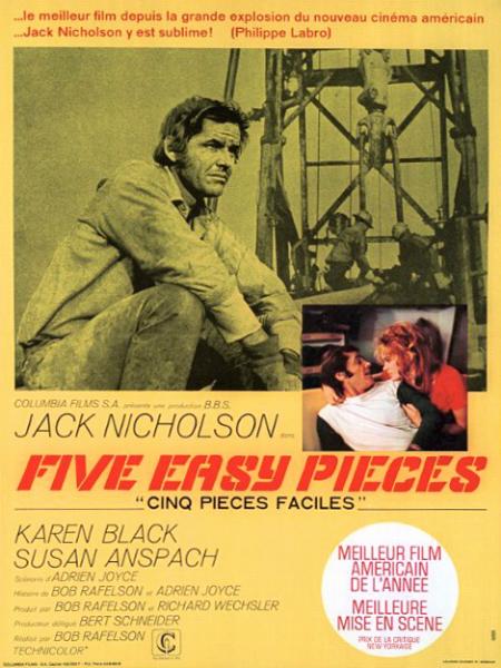 Affiche - CINQ PIECES FACILES - 40x55cm