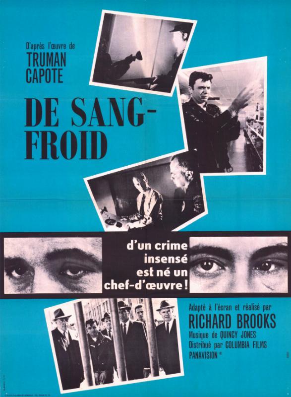 Repro 30x40cm - DE SANG FROID - Française B