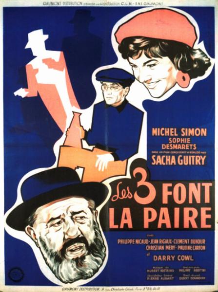 Affiche - TROIS FONT LA PAIRE (les) - 60x80cm
