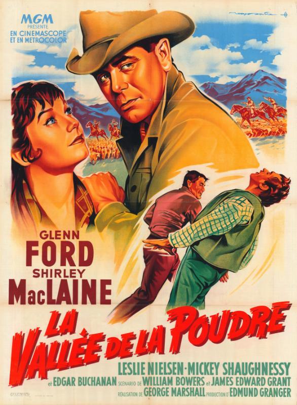 Repro 30x40cm - VALLEE DE LA POUDRE - Française